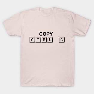 Copy Control C Twin Design T-Shirt